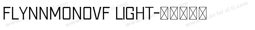 FlynnmonoVF light字体转换